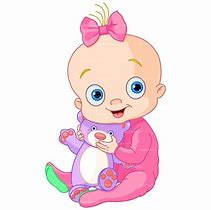 Image result for Pink Baby Clip Art