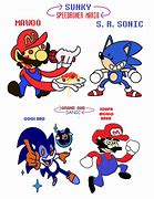 Image result for Super Mario and Sonic Recast Meme deviantART