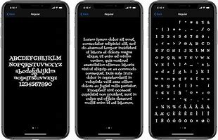 Image result for iPhone UI Font