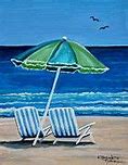 Image result for Beach Paintings with People