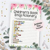 Image result for Children's Book Emoji Pictionary