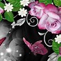 Image result for Pink Rose Wallpaper Glowing