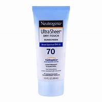 Image result for Neutrogena Ultra Sheer Dry-Touch Sunscreen