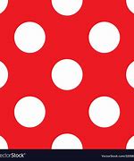 Image result for Red and White Polka Dot Pattern