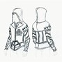 Image result for Blank White Hoodie Template