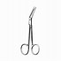 Image result for Curved Scissors Surgical Instruments Drawing