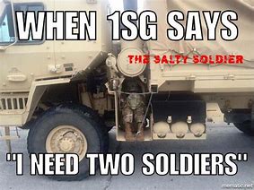 Image result for Army 1SG Meme