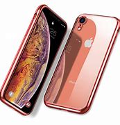 Image result for Coral iPhone XR with Clear Case