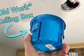 Image result for Ceiling Light Electrical Box