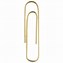 Image result for Gold Tone Paper Clips