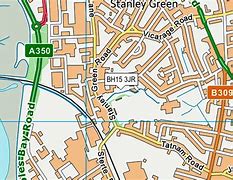 Image result for Oakdale Poole Map