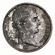 Image result for 5 Francs 1812