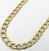 Image result for Diamond Cut Cuban Link Chain