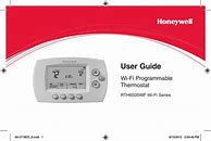 Image result for Honeywell Thermostat User Manual