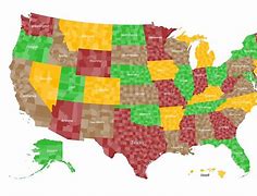 Image result for america political map counties