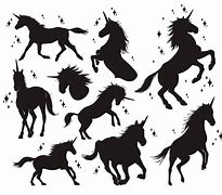 Image result for Magical Unicorn Silhouette