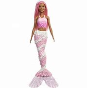 Image result for Pink Hair Mermaid Barbie Dolls