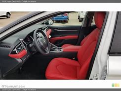 Image result for Camry Cockpit Red Interior