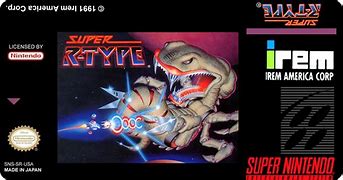 Image result for Super R-Type SNES Label