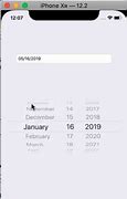 Image result for iOS Date Select