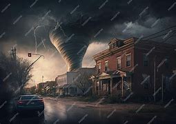 Image result for Tornado Destroying City Ai Image