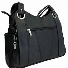 Image result for Genuine Leather Shoulder Bag
