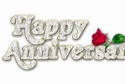 Image result for Happy Anniversary Glitter Clip Art