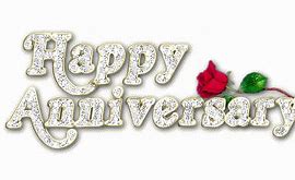 Image result for Happy Anniversary Card in Glitter