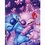 Image result for Stitch and Angel Wallpaper Cute Galaxy