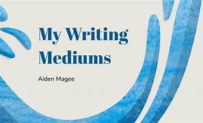 Image result for Modern Writing Mediums