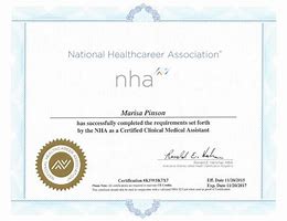 Image result for Medical Assistant Certificate
