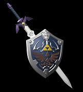 Image result for Legend of Zelda Master Sword and Shield