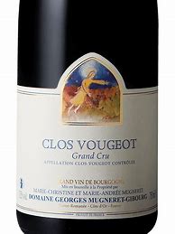 Image result for Georges Mugneret Gibourg Clos Vougeot