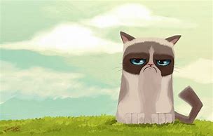 Image result for Grumpy Cat Cartoon