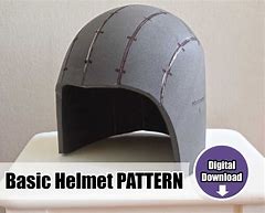Image result for Leather Helmet Pattern