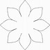 Image result for Paper Flower Cut Out Template