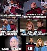 Image result for Riker Captain Jerico Doll Meme