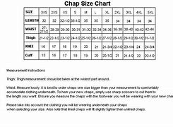 Image result for 2Xs Size Chart