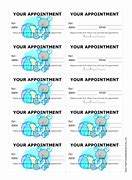 Image result for Doctor Appointment Reminder Cards