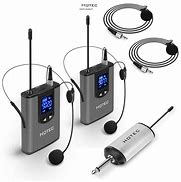 Image result for Wireless Lavalier Microphone System Beige Color