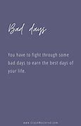 Image result for Bad Days Signal