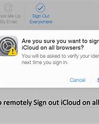 Image result for Sign Out of iCloud On All Devices