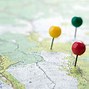 Image result for Map with a Pin On It