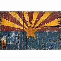 Image result for Distressed Arizona Flag