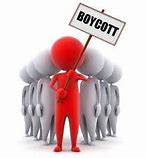 Image result for Boycott Logo