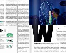 Image result for Wired Magazine Layout