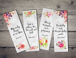 Image result for Bible Verse Bookmarks