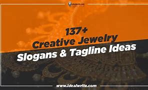 Image result for Jewellery Tagline