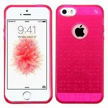 Image result for iPhone SE Case Pink and Black Cover On