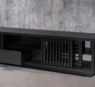 Image result for 90 Inch TV Stand Black